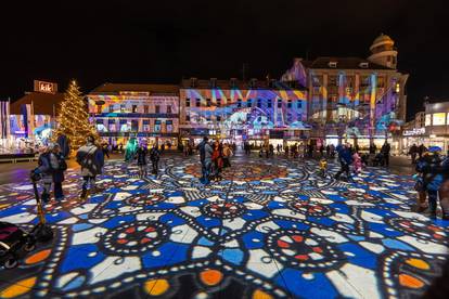 U sklopu Adventa otvoren je i festival svjetla - Kaleidoskop