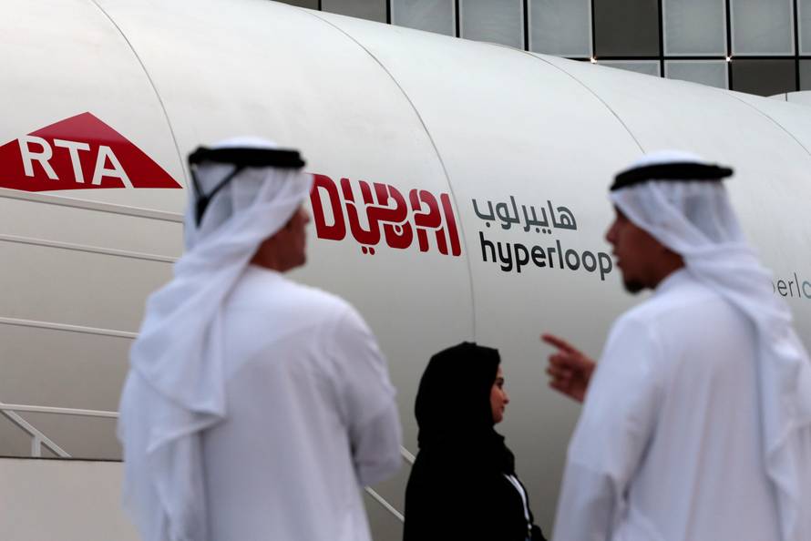 RTA unveil the design model of the hyperloop in Dubai