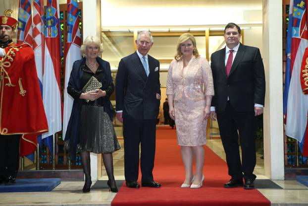 ARHIVA 2016. Zagreb: Sve?ana ve?era u ?ast dolaska  Charlesa i Camille