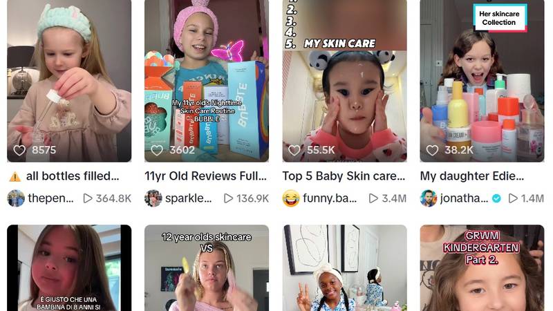 Opasan trend: Sve mlađa djeca koriste skincare proizvode i to objavljuju na TikTok
