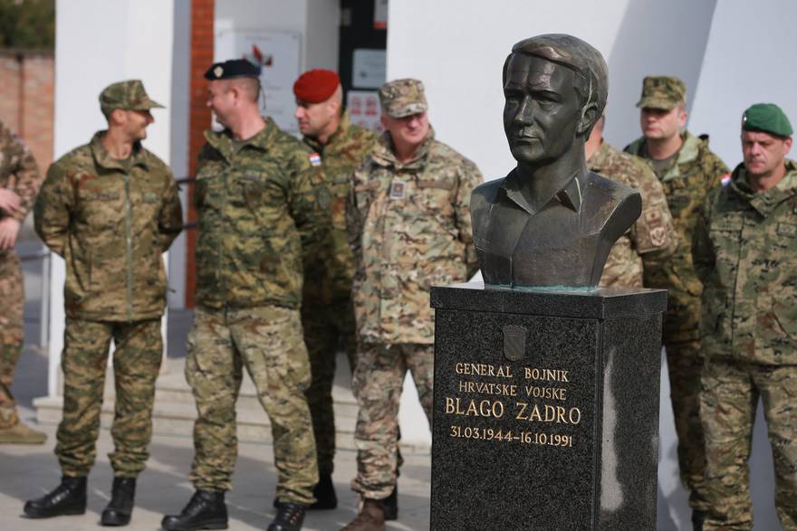 Vukovar: Obilježavanje 33. godišnjice pogibije general-bojnika Blage Zadre