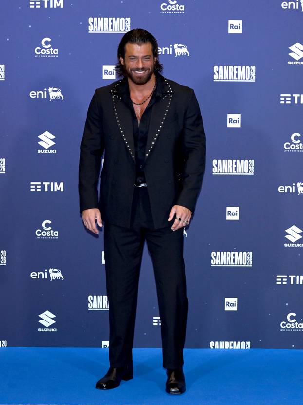 Sanremo, 76th Italian Song Festival - Can Yaman photocall