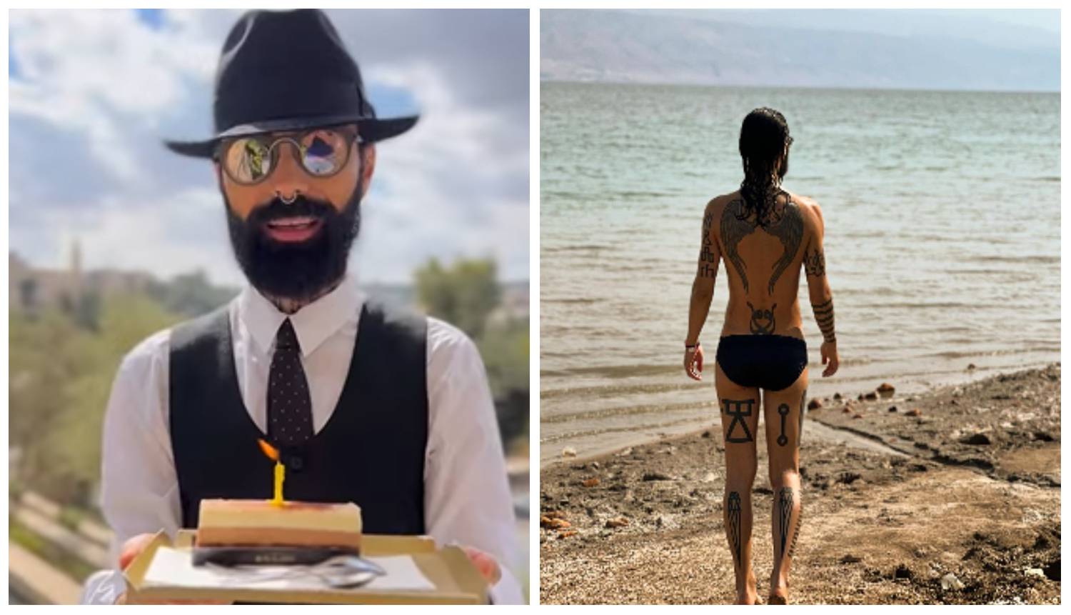 Božo Vrećo pokazao tetovaže u kupaćem u Jeruzalemu, šetao se po plažama Mrtvog mora...