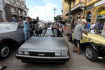 Dašak povijesti usred Rijeke: Tradicionalni susret oldtimera