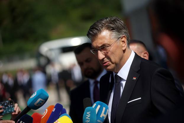 Andrej Plenković na obilježavanju 30. godišnjice genocida u Srebrenici