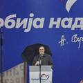 Vučić održao govor na skupu: 'Ovo je posljednji put da vam se obraćam kao predsjednik SNS-a'