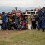Congolese civilians at the Gatumba reception center in Burundi, amid renewed tensions between M23 rebels and the Armed Forces of the Democratic Republic of the Congo (FARDC)