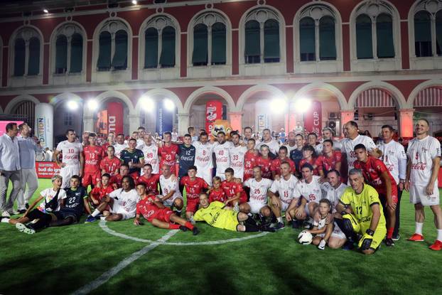 Split: Revijalna nogometna utakmica u sklopu Plazma Sportskih igara mladih