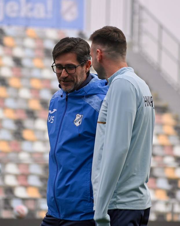 FOTO Victor Sanchez iz bolnice ravno na trening. Pogledajte prve fotke trenera Rijeke