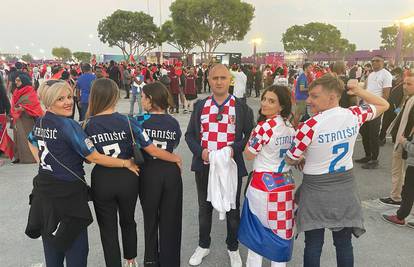 Velika podrška obitelji Stanišić: U Katar stigli u punom sastavu