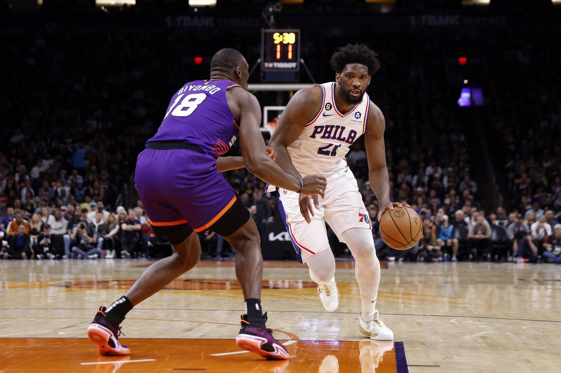 NBA: Philadelphia 76ers at Phoenix Suns