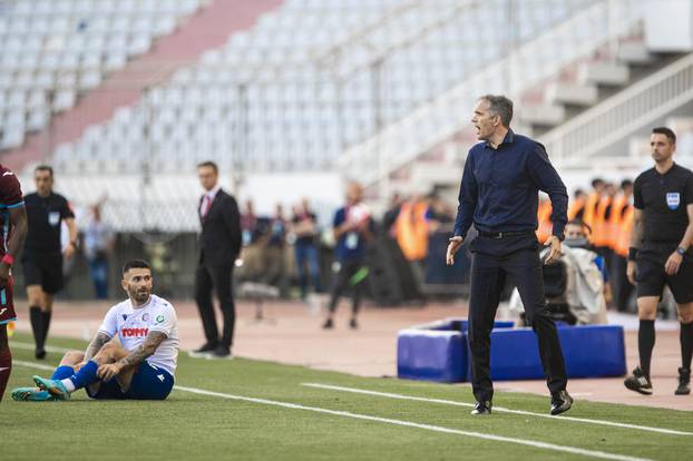 Split: Stadion Poljud,  Finale Hrvatskog nogometnog kupa HNK Hajduk - HNK Rijeka