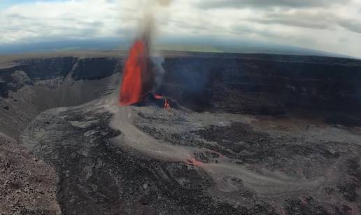 VIDEO Lava letjela 200 metara u vis: Ovo su kadrovi s Havaja