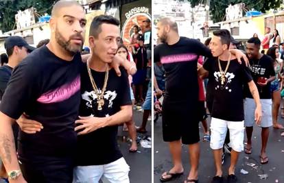 'Namazani' Adriano na ulicama Rija: Jedva je stajao na nogama