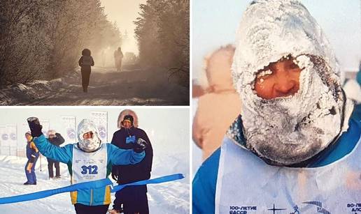 Najhladniji maraton na svijetu: Tko prestane trčati, smrzne se!