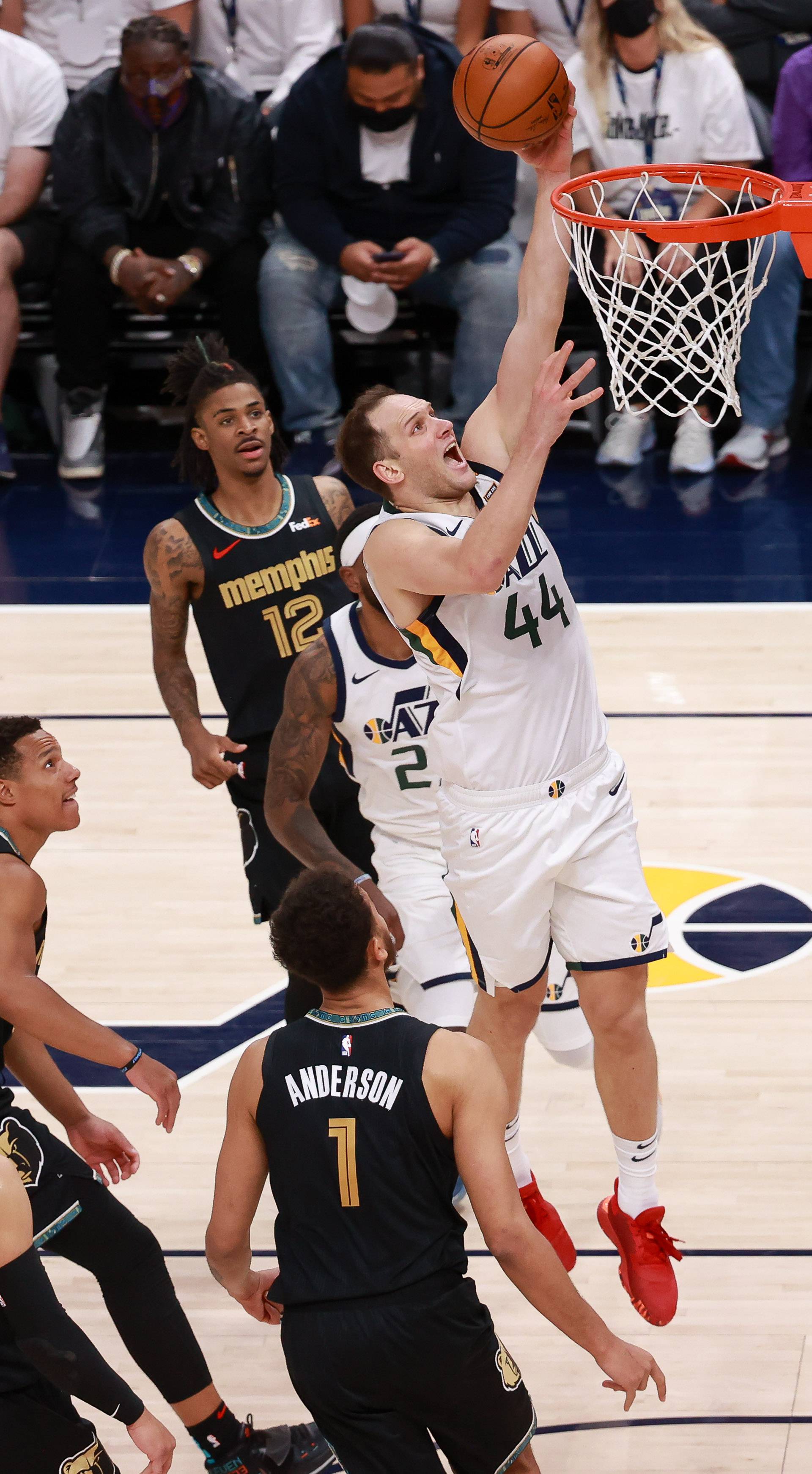 NBA: Playoffs-Memphis Grizzlies at Utah Jazz