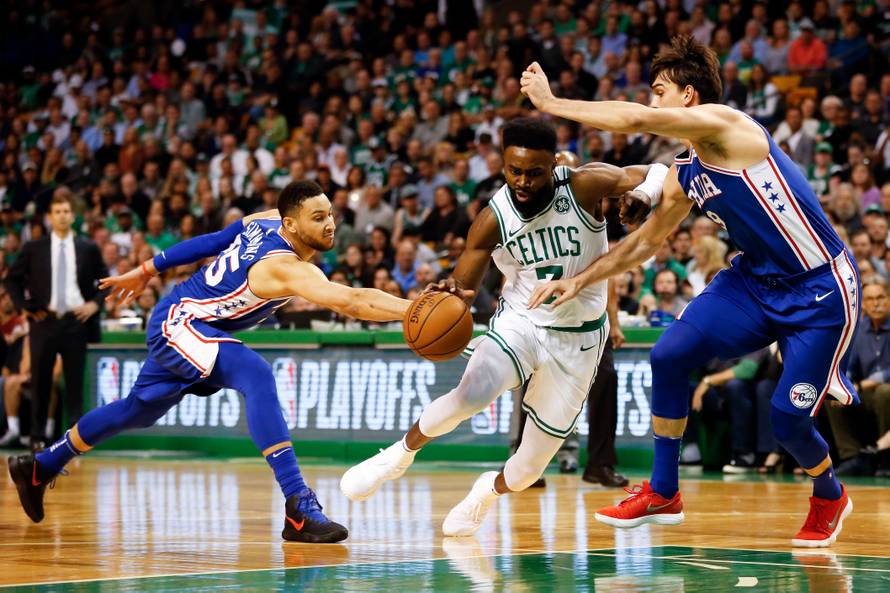 NBA: Playoffs-Philadelphia 76ers at Boston Celtics