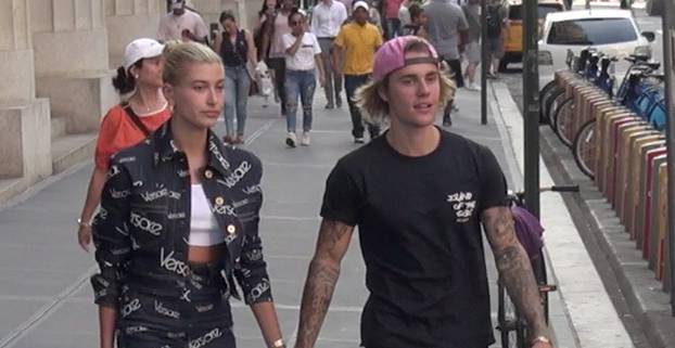 Hailey Baldwin and Justin Bieber sighting - New York