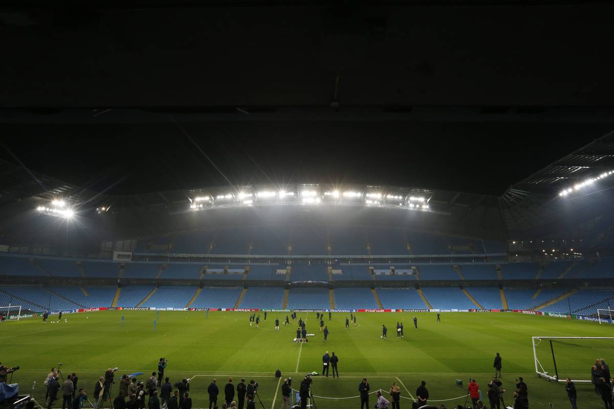 Drama na Etihadu: Evakuirali stadion uoči susreta s Barcom