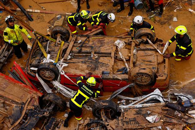 Aftermath of floods in Valencia