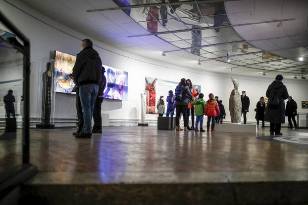 U sklopu manifestacije Noć muzeja, Andrej Plenković posjetio HDLU i izložbu Slavka Kopača