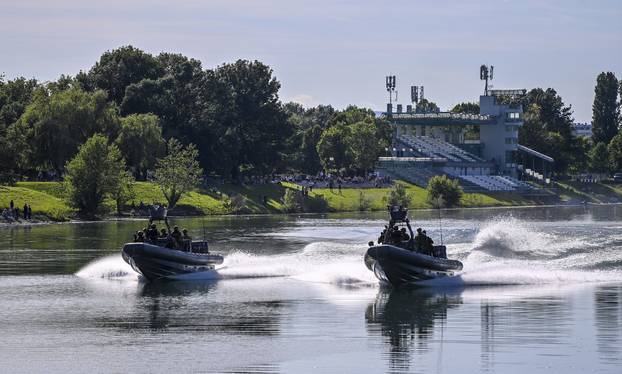 Zagreb: Vježbe prikaza sposobnosti Hrvatske vojske