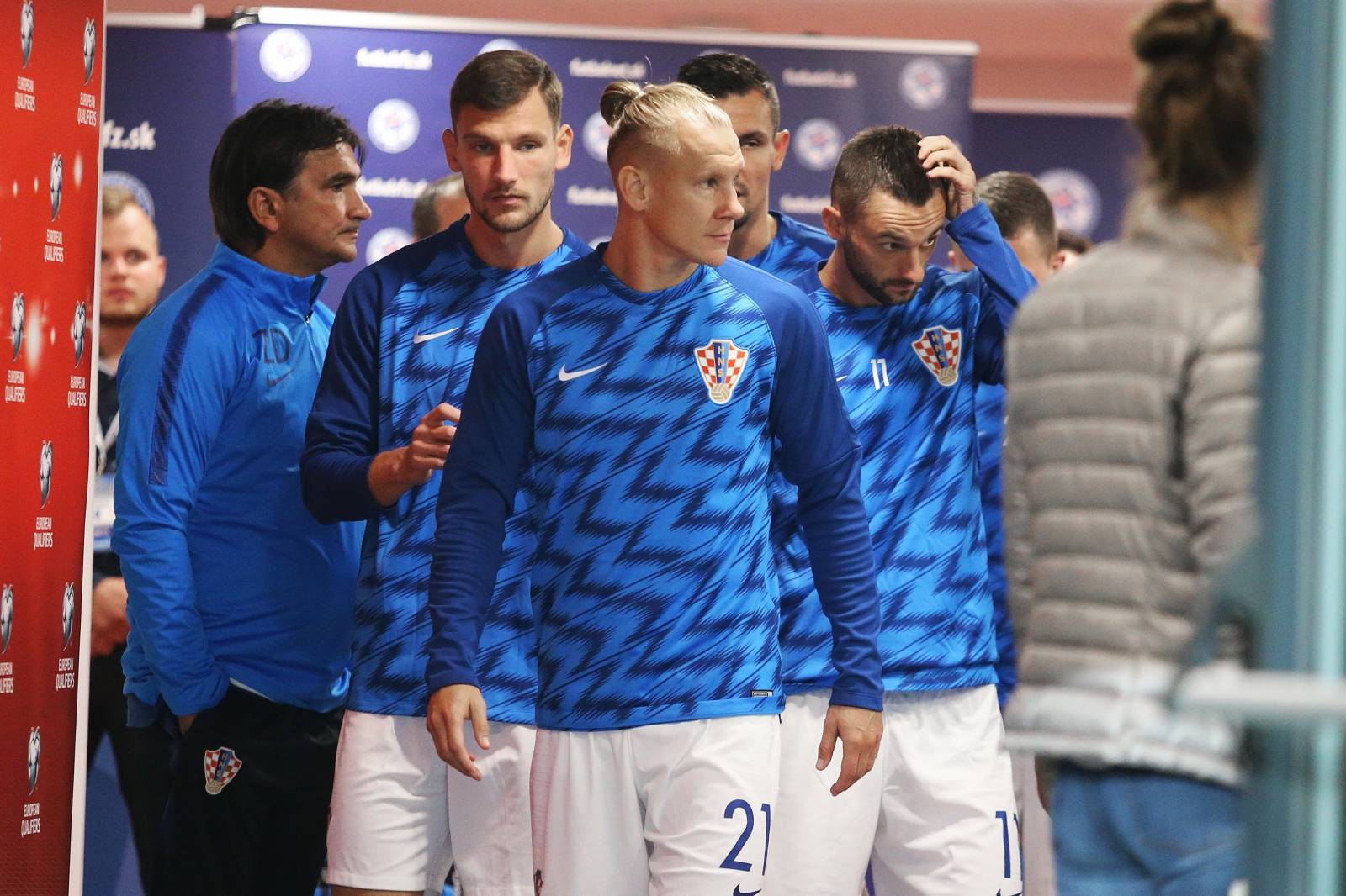 Trnava: Hrvatski reprezentativci spremni za poÄetak utakmice sa SlovaÄkom