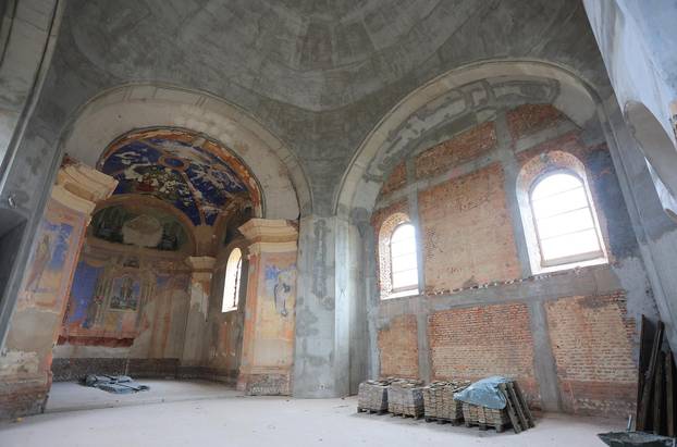 Žažina: Obilazak obnove crkve sv. Nikole i Vida