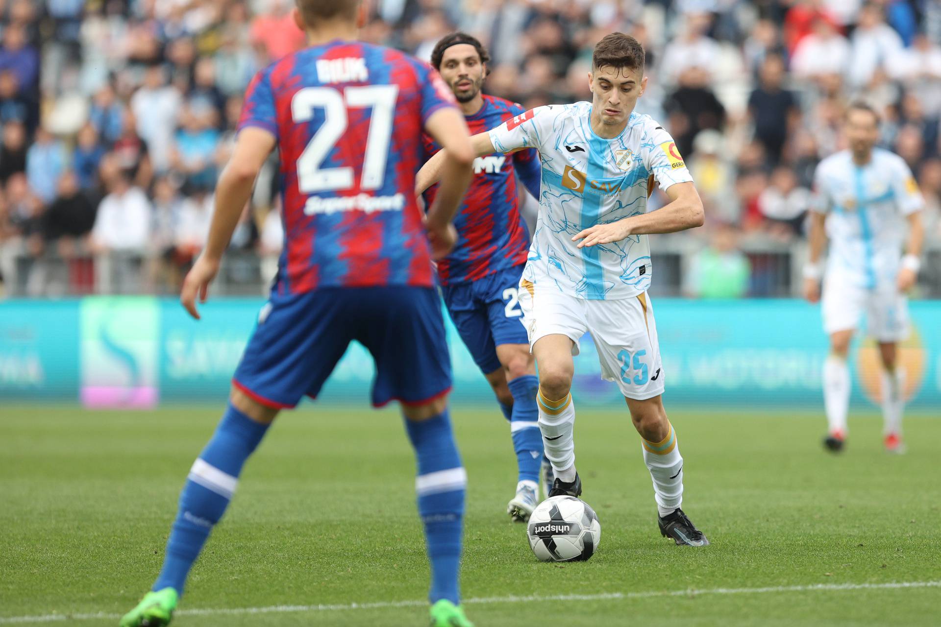 Rijeka: HNK Rijeka i HNK Hajduk u 11. kolu Prve HNL