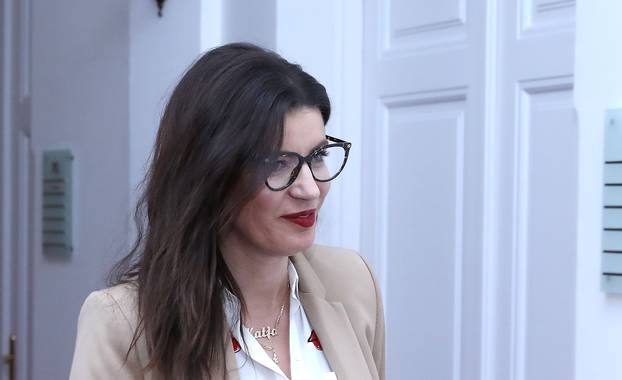 Zagreb: Josipa Rimac doÅ¡la u prostorije kluba zastupnika MOST-a