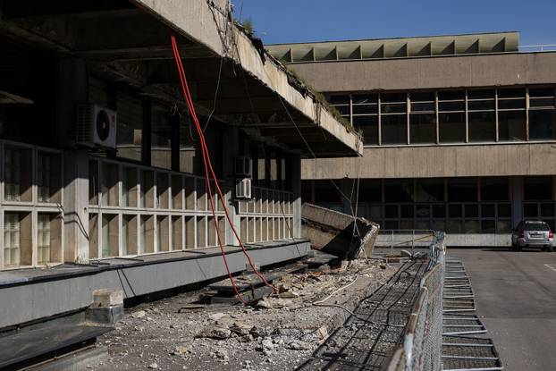 Sarajevo: Tijekom vikenda urušio se dio krova kultne dvorane Skenderija