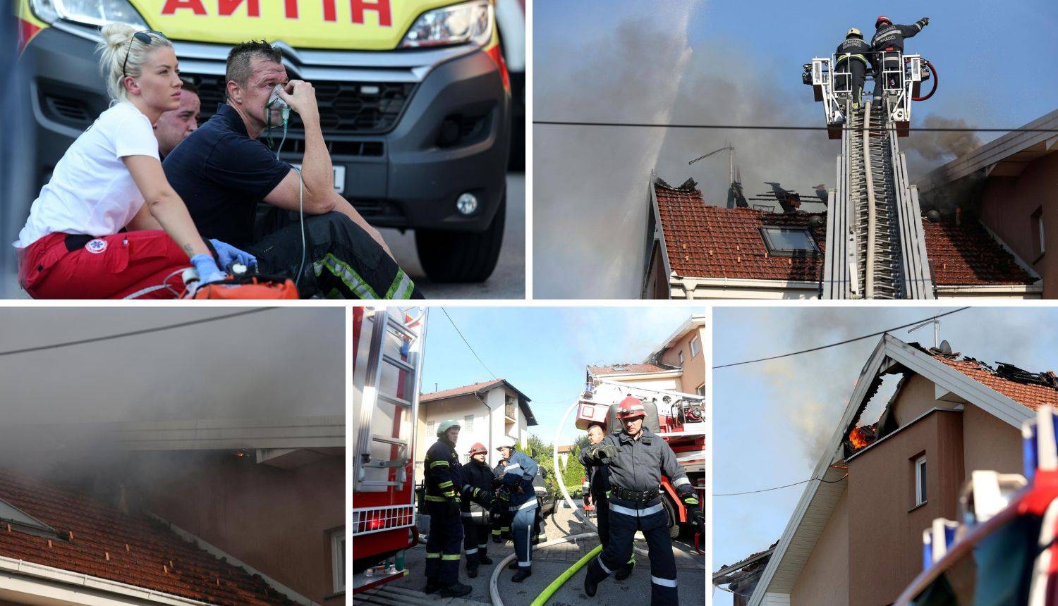 Preminuo je mladi vatrogasac: 'Čuli smo čak četiri eksplozije'