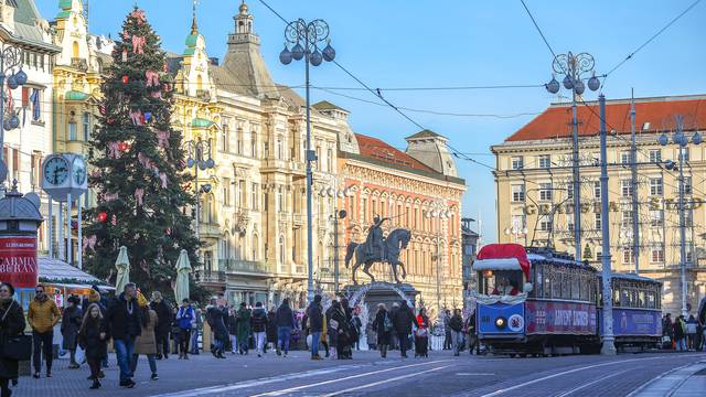 Zagreb: Atmosfera u središtu grada uo?i nadolaze?ih blagdana