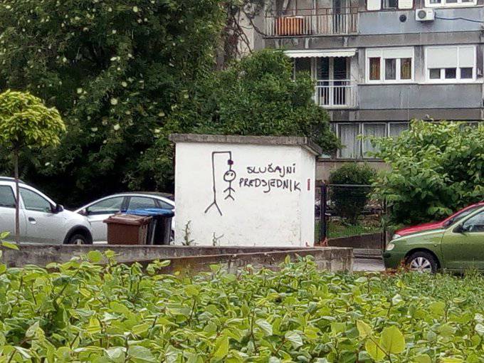 Na Trešnjevci ostavili odvratnu poruku predsjedniku Milanoviću
