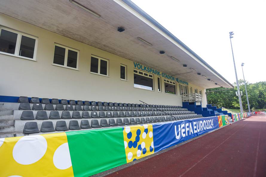 Stadion Volksparkstadion u Neruppinu gdje će se pripremati Hrvatska nogometna reprezentacija