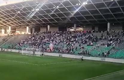 VIDEO Navijači Hajduka nakon poraza pozdravili svoje igrače