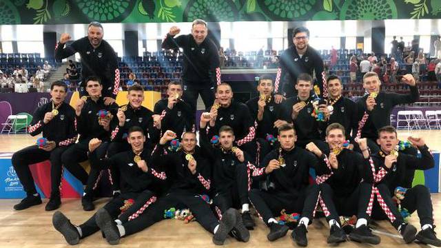 Bravo, klinci: Mladi hrvatski rukometaši osvojili zlato