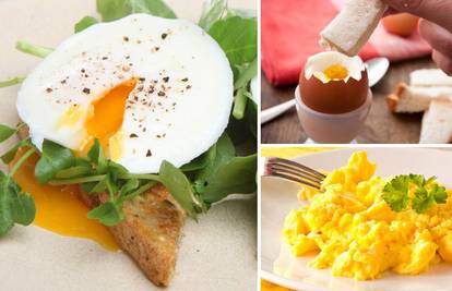 Jaja iz mikrovalne za doručak: Poširana, kuhana ili kajgana