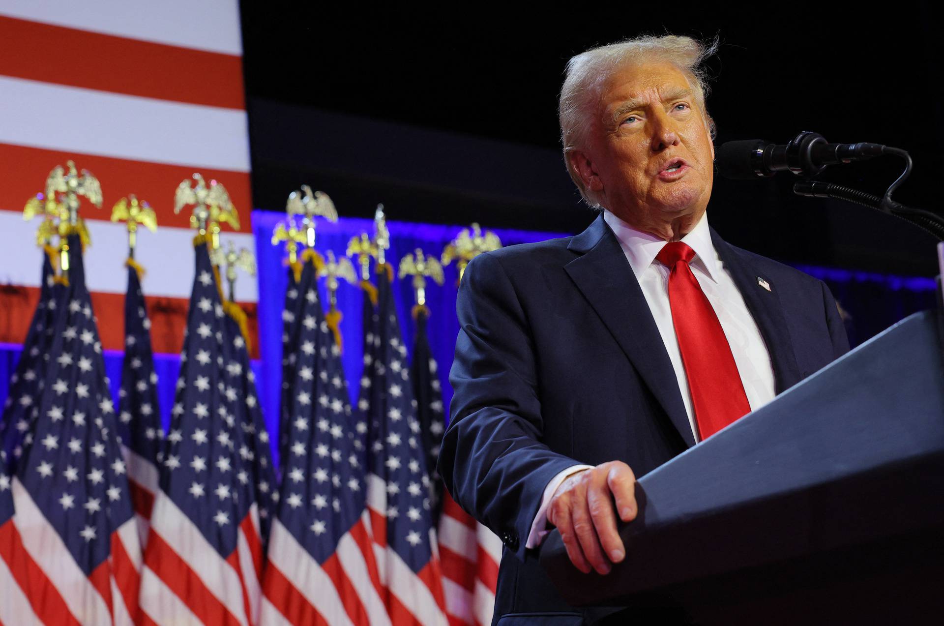 2024 U.S. Presidential Election Night, at Palm Beach County Convention Center, in West Palm Beach, Florida