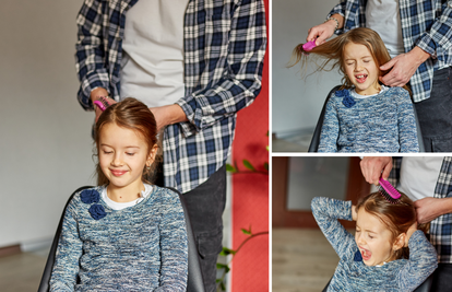 Ovi trikovi će vam pomoći da lako raščešljate kosu djetetu bez drame, vrištanja i otimanja
