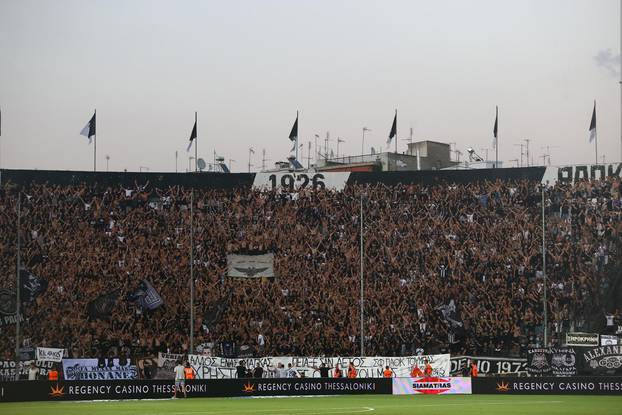 Solun: Atmosfera na stadionu Toumba gdje igraju PAOK i Hajduk