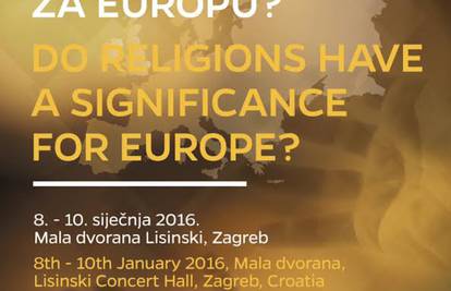 Međunarodni kongres: Imaju li religije značenje za Europu?