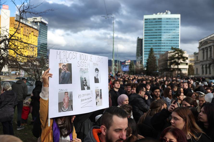 Sarajevo: Prosvjed nakon stravične tramvajske nesreće, građani traže odgovornost nadležnih