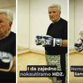 VIDEO Ivica Todorić navukao je boksačke rukavice i poručio: 'Nokautirajmo zajedno HDZ'