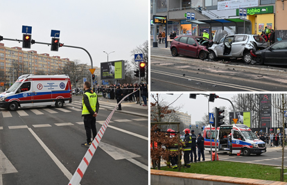 Autom se zaletio na tramvajsku stanicu u Poljskoj: Ozlijeđeno 19 ljudi, među njima šestero djece