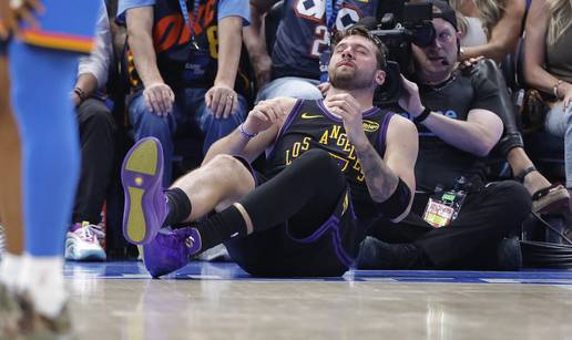 VIDEO Lakersi te&scaron;ko stradali od Oklahome, Don&ccaron;i&cacute; se ozlijedio