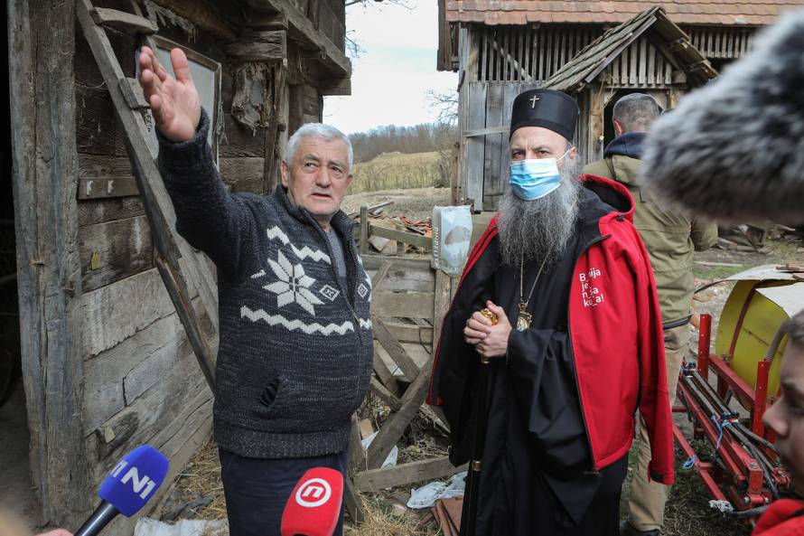 Patrijarh Porfirije na Baniji: Računajte na nas, kao što je Đorđe Balašević pjevao