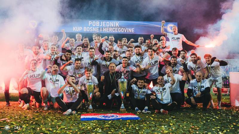 Štimac slavi novi trofej! Zrinjski osvojio Kup, a jedan ishod mu donosi playoff za jesen u Europi