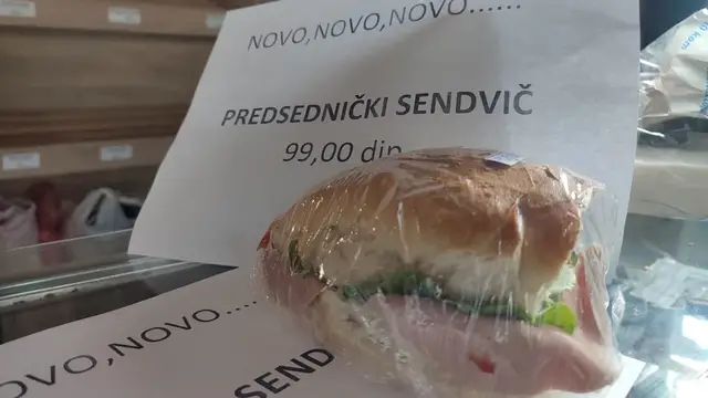 Predsjednički sendvič / Blic.rs