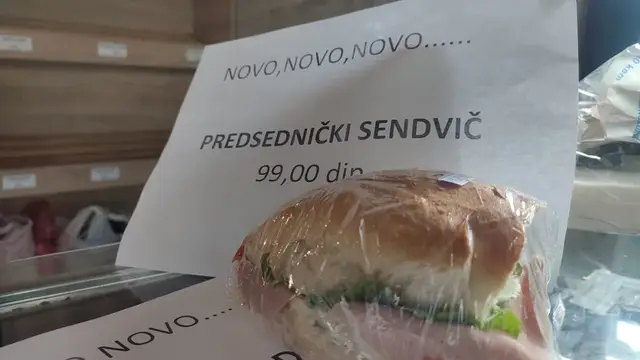 Predsjednički sendvič / Blic.rs